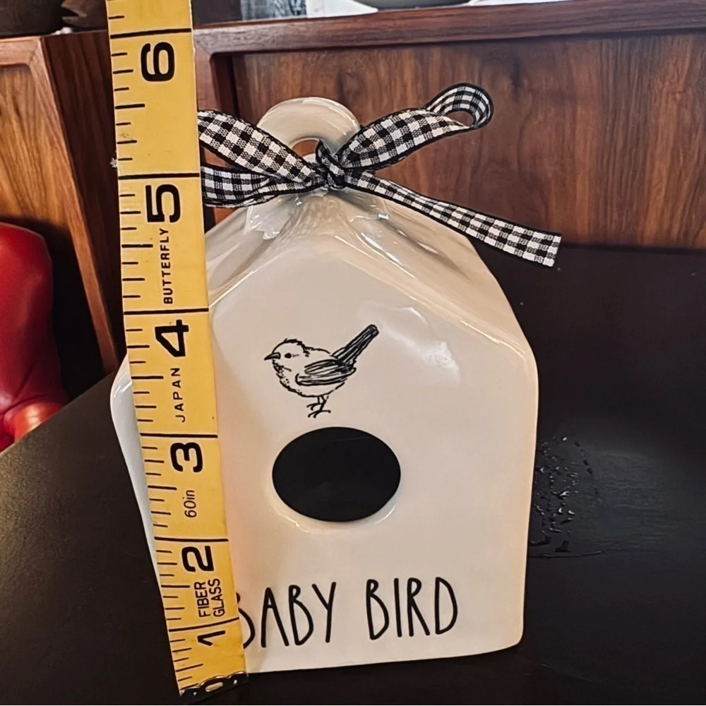 Rae Dunn Baby Bird Artesian Collection Birdhouse